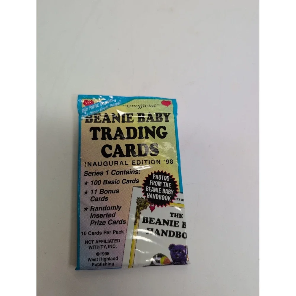 1998 West Highland Publishing Beanie Baby Trading Cards Pack - 1 Pack / 10 Cards
